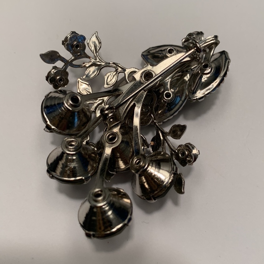 Mint Vintage 1950’s Rhinestone Brooch, exquisite, perfect condition - Picture 3 of 4